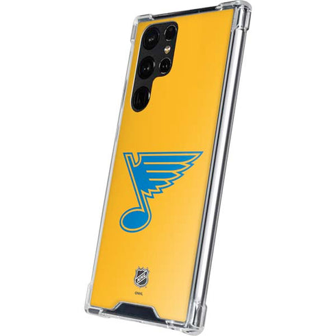 NHL St. Louis Blues Solid Background Galaxy S23 Ultra Clear Case