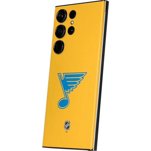 NHL St. Louis Blues Solid Background Galaxy Skins