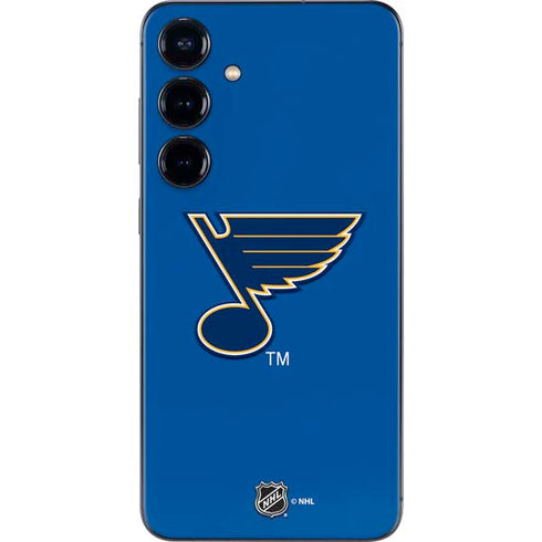 NHL St. Louis Blues Solid Background Galaxy S25 Plus Skin