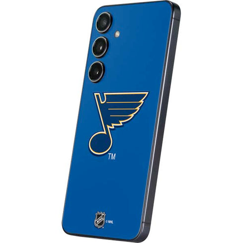 NHL St. Louis Blues Solid Background Galaxy S25 Plus Skin