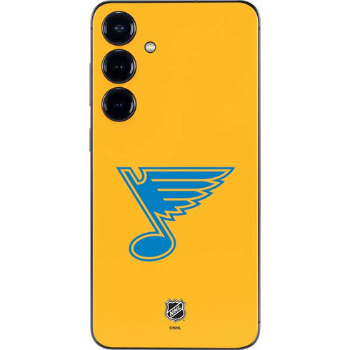 NHL St. Louis Blues Solid Background Galaxy S24 Plus Skin