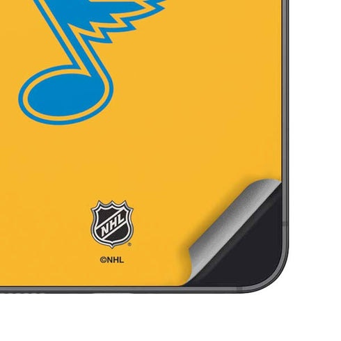 NHL St. Louis Blues Solid Background Galaxy S24 Plus Skin