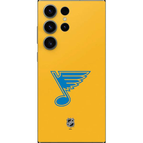 NHL St. Louis Blues Solid Background Galaxy S24 Ultra Skin