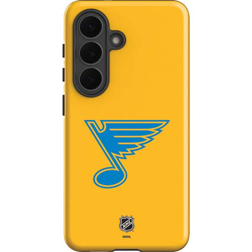 NHL St. Louis Blues Solid Background Galaxy S26 Impact Case
