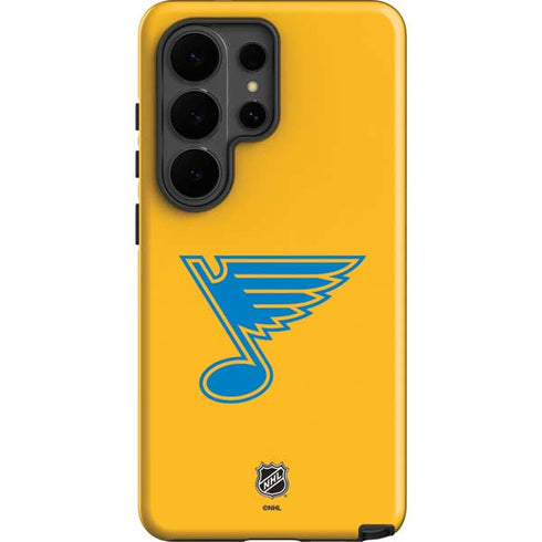 NHL St. Louis Blues Solid Background Galaxy S26 Ultra Impact Case