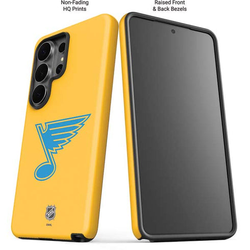 NHL St. Louis Blues Solid Background Galaxy S26 Ultra Impact Case