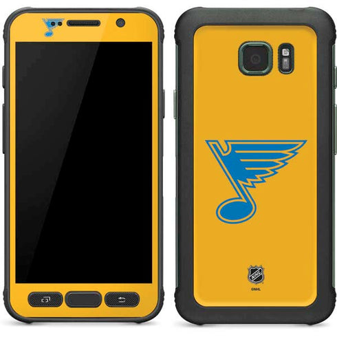 NHL St. Louis Blues Solid Background Galaxy S7 Active Skin