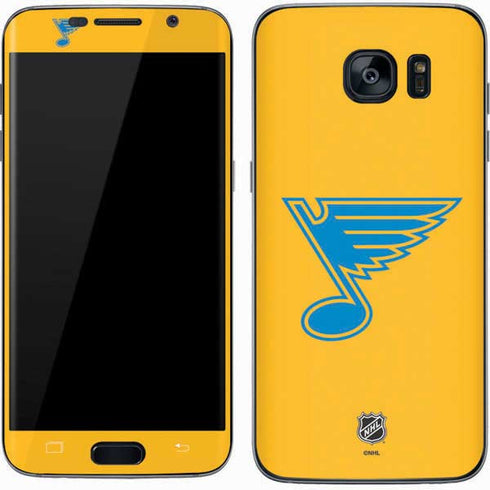 NHL St. Louis Blues Solid Background Galaxy S7 Skin