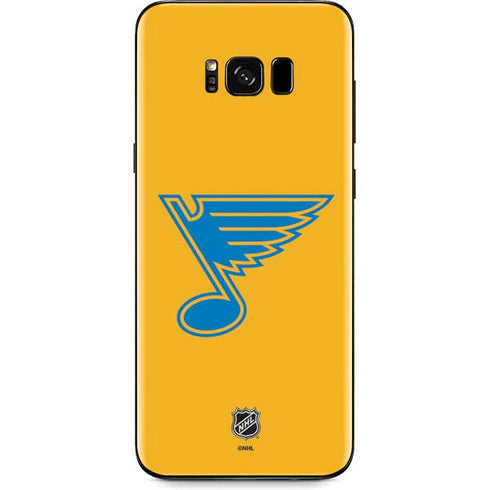 NHL St. Louis Blues Solid Background Galaxy S8 Skin