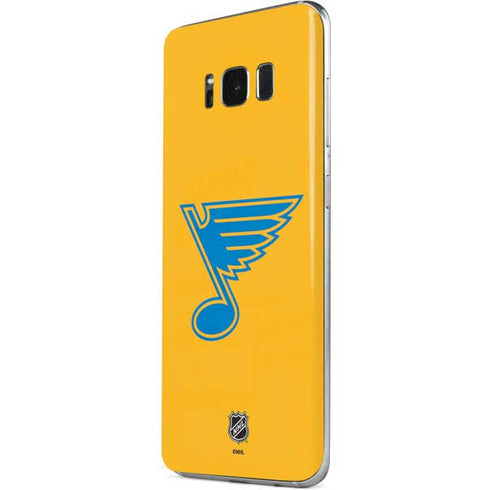 NHL St. Louis Blues Solid Background Galaxy S8 Skin