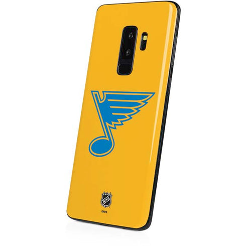 NHL St. Louis Blues Solid Background Galaxy S9 Plus Skin