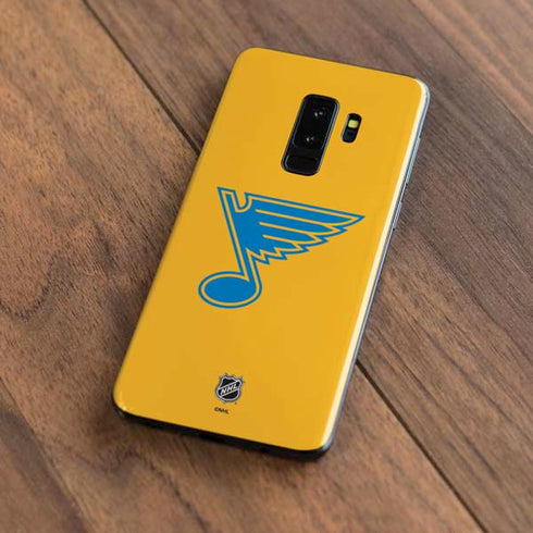 NHL St. Louis Blues Solid Background Galaxy S9 Plus Skin