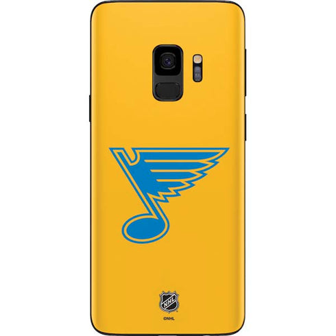 NHL St. Louis Blues Solid Background Galaxy S9 Skin
