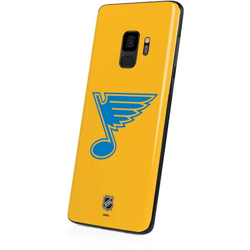 NHL St. Louis Blues Solid Background Galaxy S9 Skin
