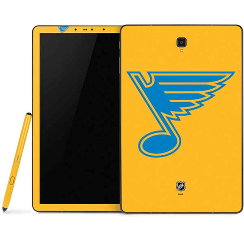 NHL St. Louis Blues Solid Background Samsung Galaxy Tab Skin