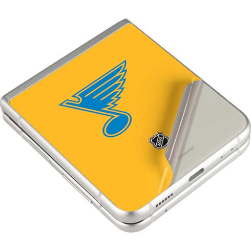 NHL St. Louis Blues Solid Background Galaxy Z Flip3 5G Skin