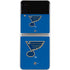 NHL St. Louis Blues Solid Background Galaxy Z Flip4 5G Skin