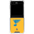 NHL St. Louis Blues Solid Background Galaxy Z Flip5 5G Clear Case