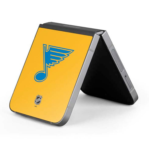 NHL St. Louis Blues Solid Background Galaxy Z Flip6 Skin