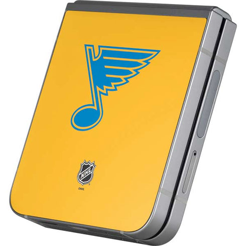 NHL St. Louis Blues Solid Background Galaxy Z Flip6 Skin