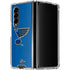 NHL St. Louis Blues Solid Background Galaxy Z Fold4 5G Clear Case