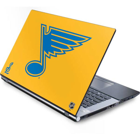 NHL St. Louis Blues Solid Background Generic Laptop Skin