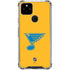 NHL St. Louis Blues Solid Background Google Pixel 4a 5G Clear Case
