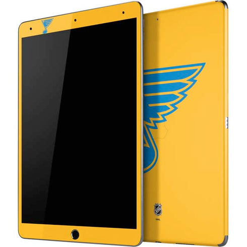 NHL St. Louis Blues Solid Background iPad Skins