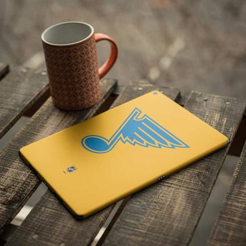 NHL St. Louis Blues Solid Background iPad Skins
