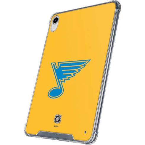 NHL St. Louis Blues Solid Background iPad 11th Gen (2025) Clear Case