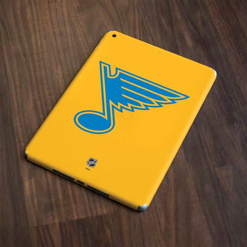 NHL St. Louis Blues Solid Background Apple iPad Skin