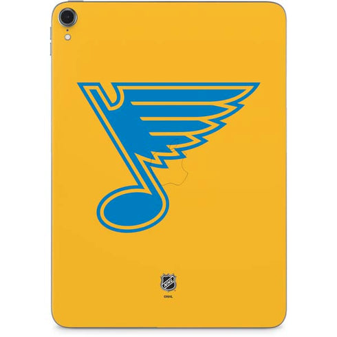 NHL St. Louis Blues Solid Background Apple iPad Pro Skin