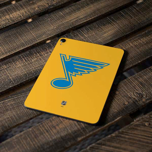 NHL St. Louis Blues Solid Background Apple iPad Pro Skin