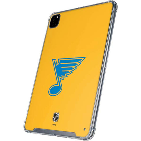 NHL St. Louis Blues Solid Background iPad Cases