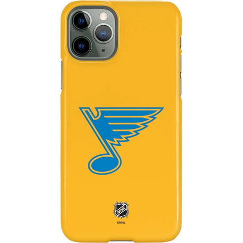 NHL St. Louis Blues Solid Background iPhone 11 Pro Lite Case