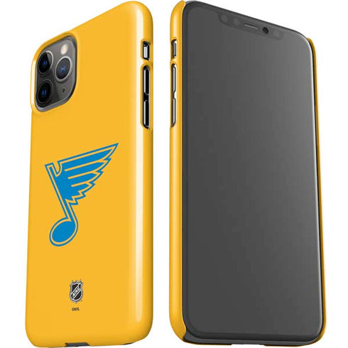 NHL St. Louis Blues Solid Background iPhone 11 Pro Lite Case