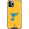 NHL St. Louis Blues Solid Background iPhone 11 Pro Max Clear Case