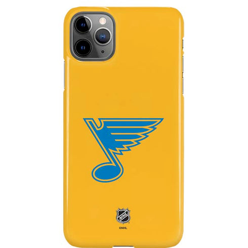 NHL St. Louis Blues Solid Background iPhone 11 Pro Max Lite Case