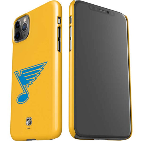 NHL St. Louis Blues Solid Background iPhone 11 Pro Max Lite Case
