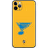 NHL St. Louis Blues Solid Background iPhone 11 Pro Max Skin