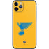 NHL St. Louis Blues Solid Background iPhone 11 Pro Skin