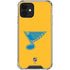 NHL St. Louis Blues Solid Background iPhone 12 Clear Case