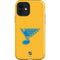 NHL St. Louis Blues Solid Background iPhone 12 Impact Case