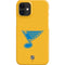 NHL St. Louis Blues Solid Background iPhone 12 Mini Lite Case