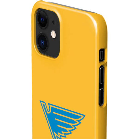 NHL St. Louis Blues Solid Background iPhone 12 Mini Lite Case