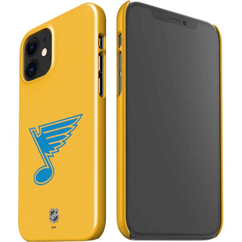 NHL St. Louis Blues Solid Background iPhone 12 Mini Lite Case