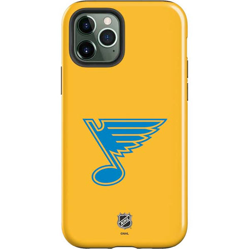 NHL St. Louis Blues Solid Background iPhone 12 Pro Impact Case