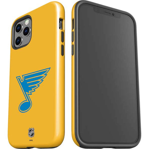 NHL St. Louis Blues Solid Background iPhone 12 Pro Impact Case
