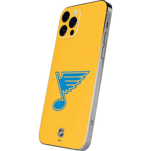 NHL St. Louis Blues Solid Background iPhone 12 Pro Max Skin