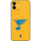 NHL St. Louis Blues Solid Background iPhone 12 Skin